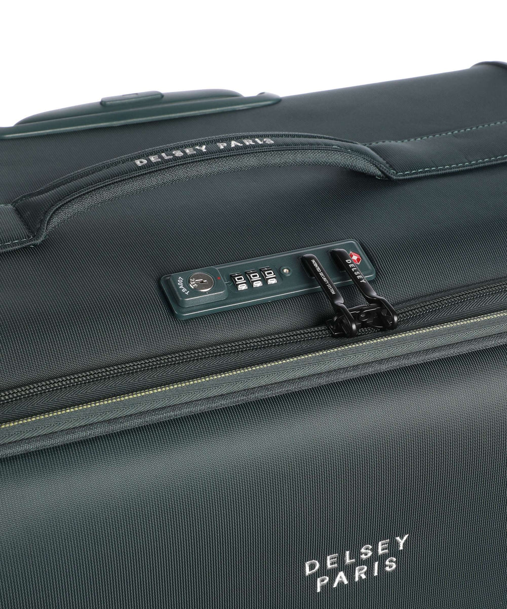 Delsey Paris Brochant 3 Spinner (4 wheels) kieferngrün