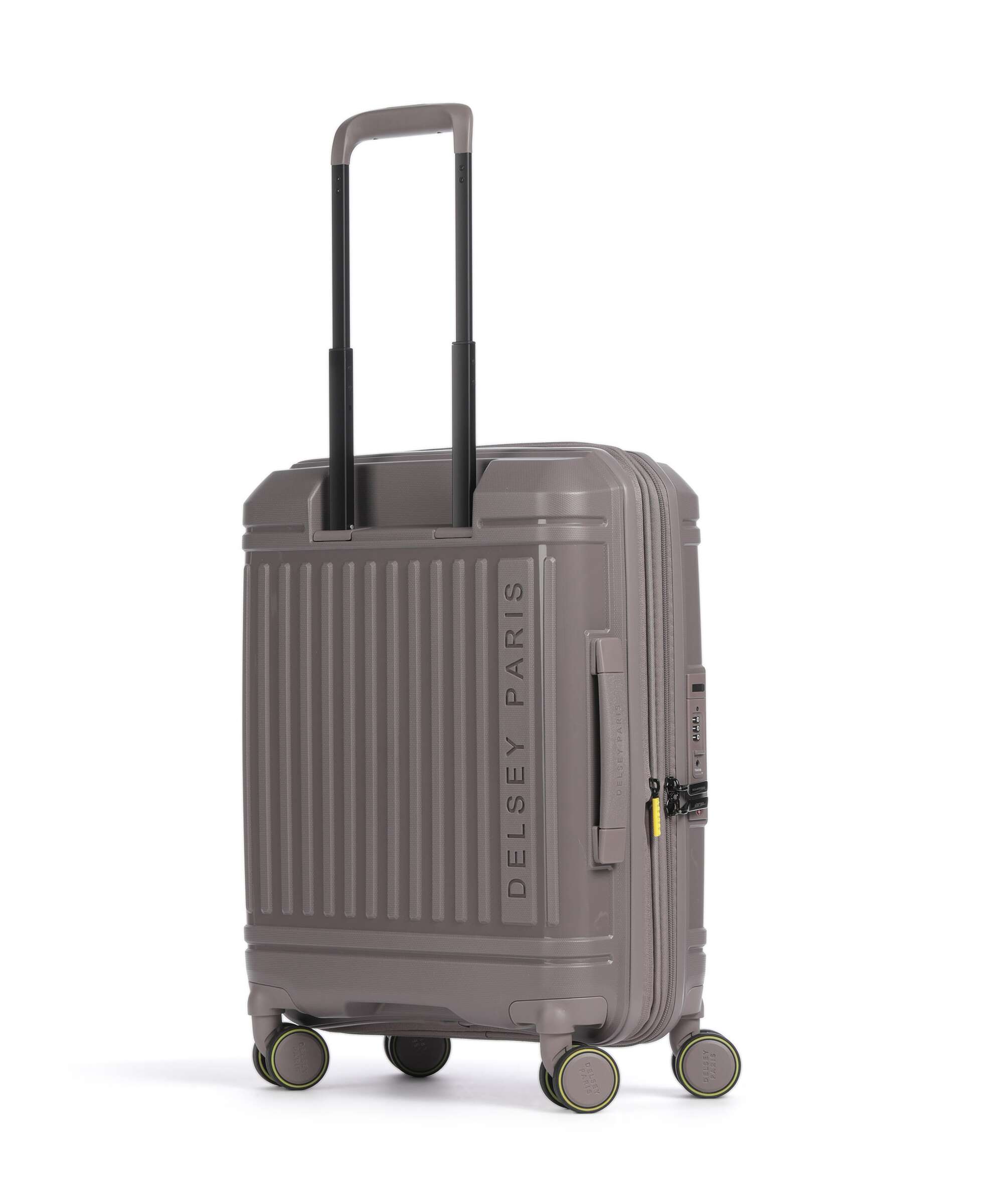 Delsey Paris Lutece Slim Spinner (4 wheels) brown