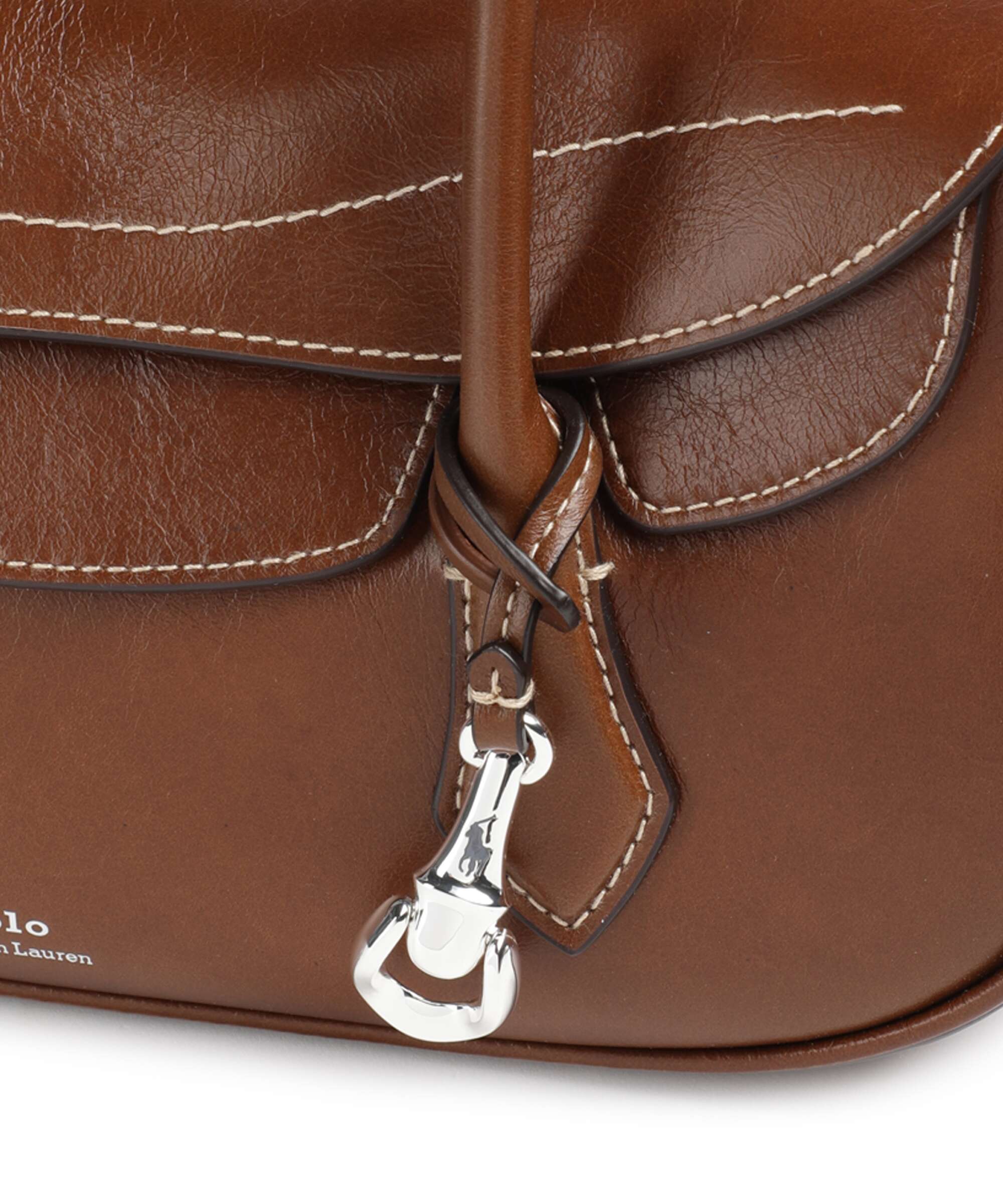 Polo Ralph Lauren Blaze Small Shoulder bag chestnut