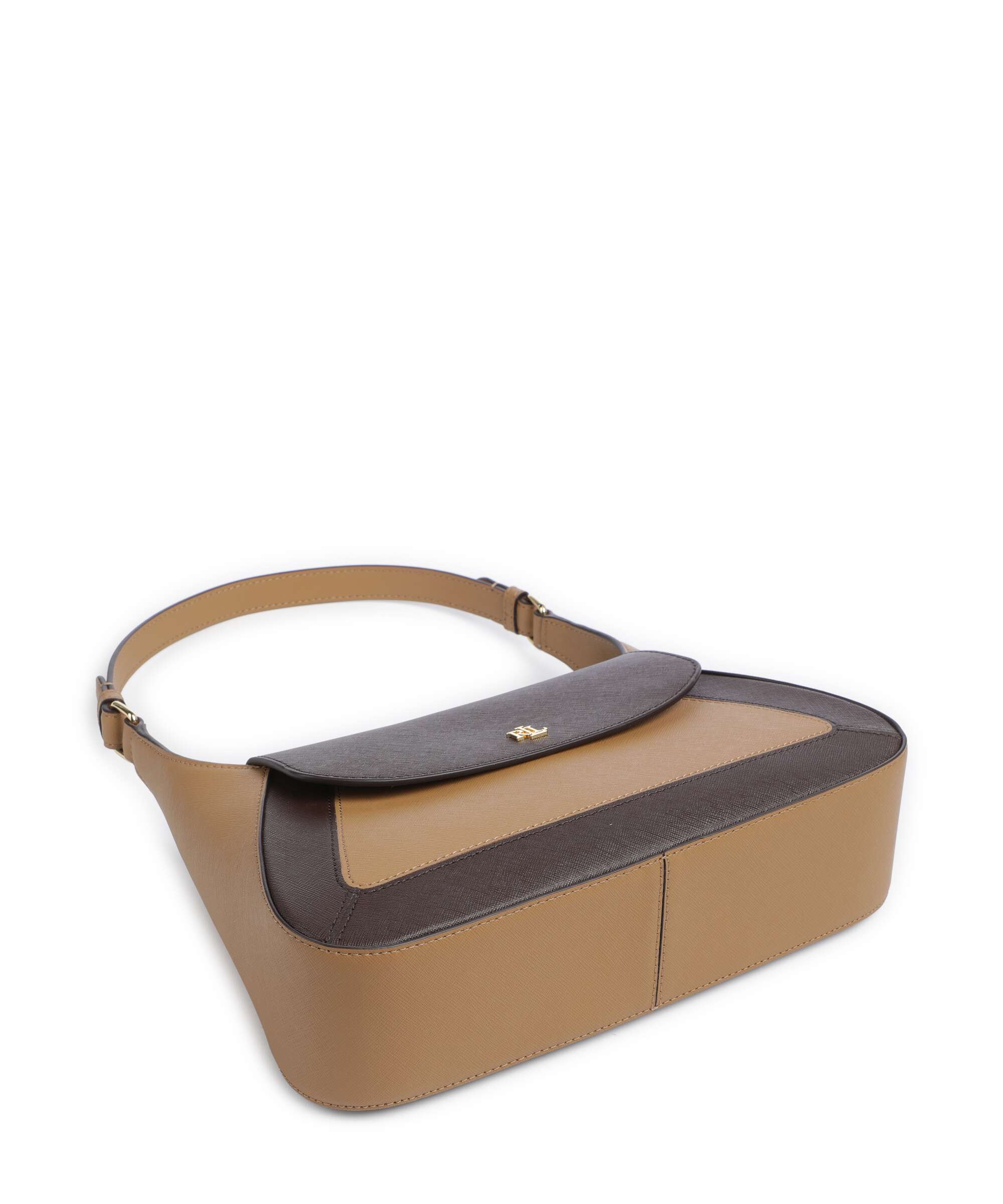 Lauren Ralph Lauren Schylar Medium Shoulder bag camel/chestnut brown