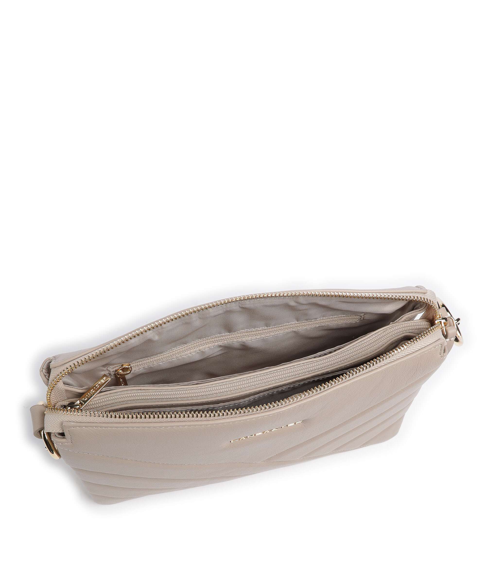 Lancaster Soft Matelassé Shoulder bag beige