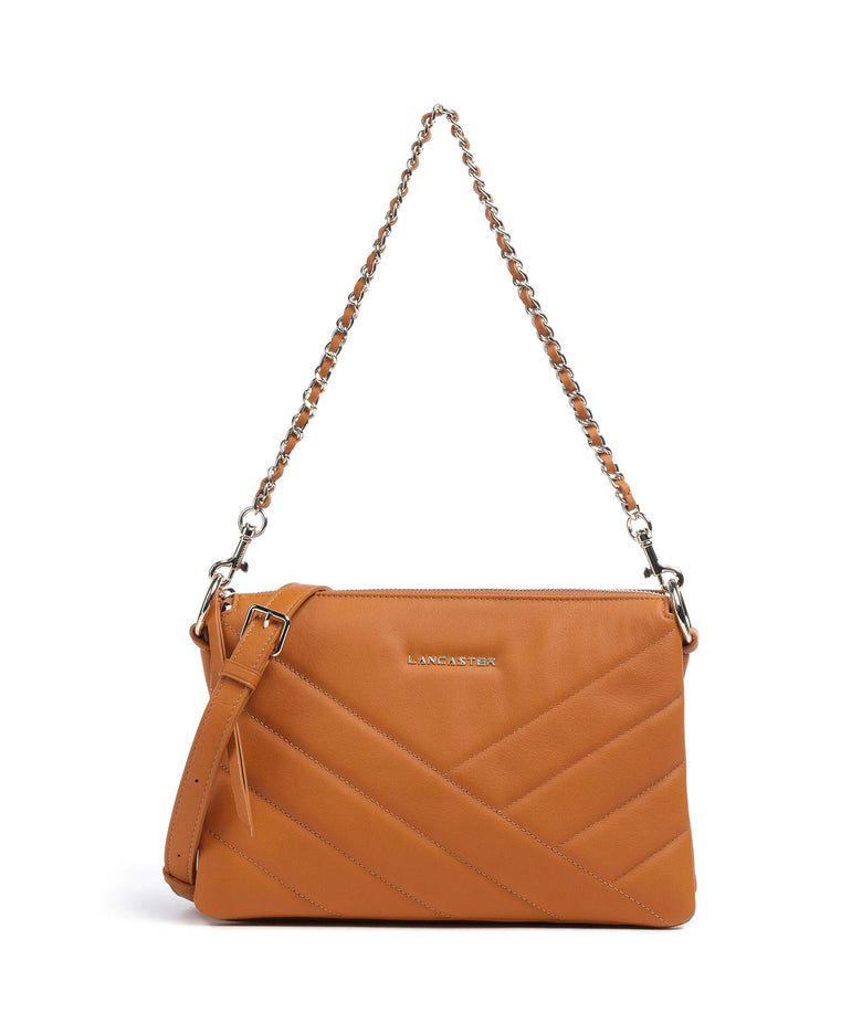 Lancaster Soft Matelassé Shoulder bag gold
