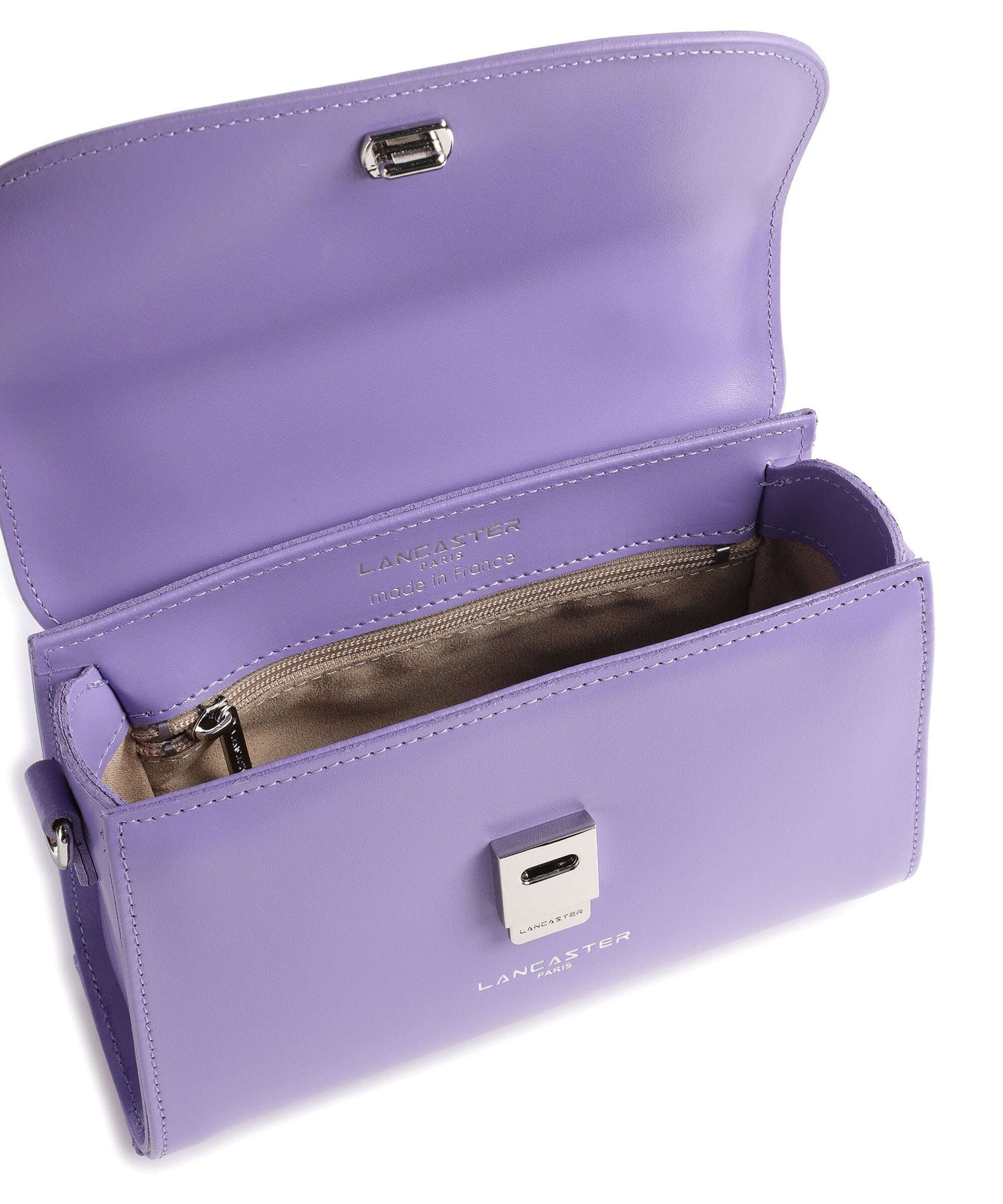 Lancaster Suave Even Handbag iris