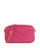 Lancaster Soft Matelassé Crossbody tas fuxia
