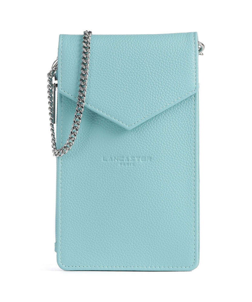 Lancaster Foulonne PM Phone bag lagon