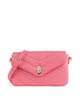 Lancaster Soft Matelassé Crossbody tas rose fonce
