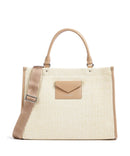 Lancaster Actual Mini Osier Handtas beige