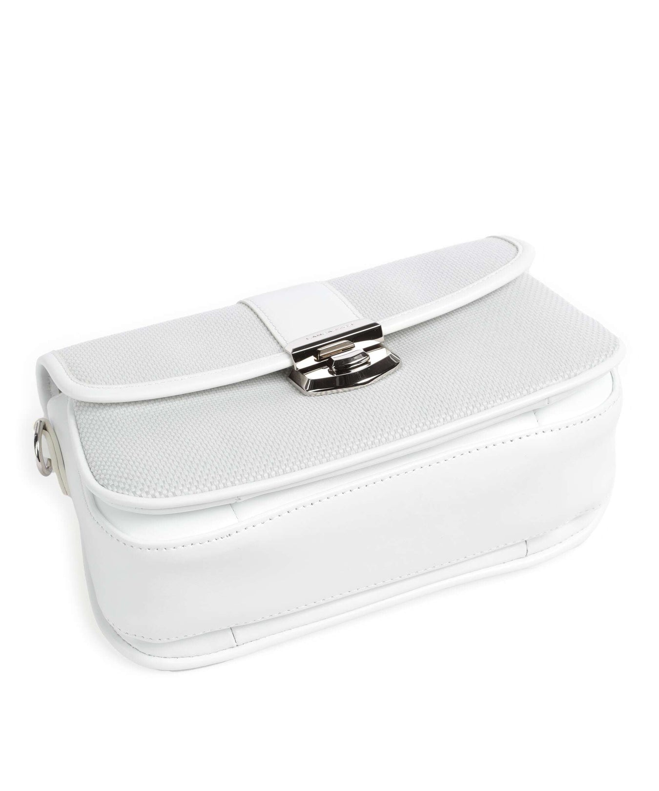 Lancaster Canvas Fia Crossbody bag blanc