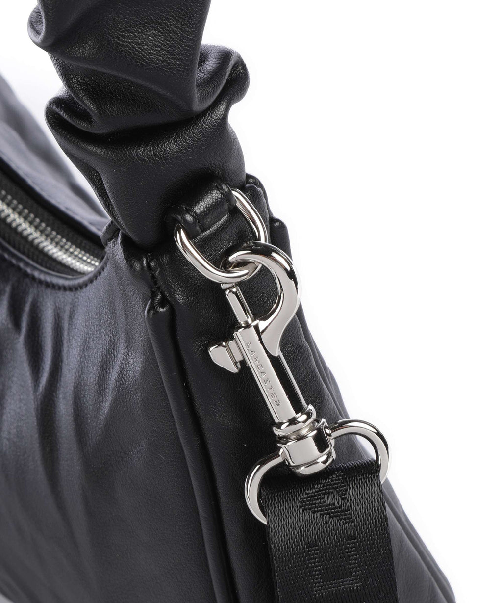 Lancaster Actual Froissé Shoulder bag noir