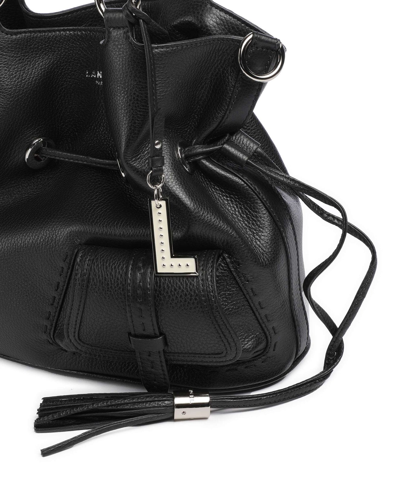 Lancel Premier Flirt M Bucket bag black/nickel