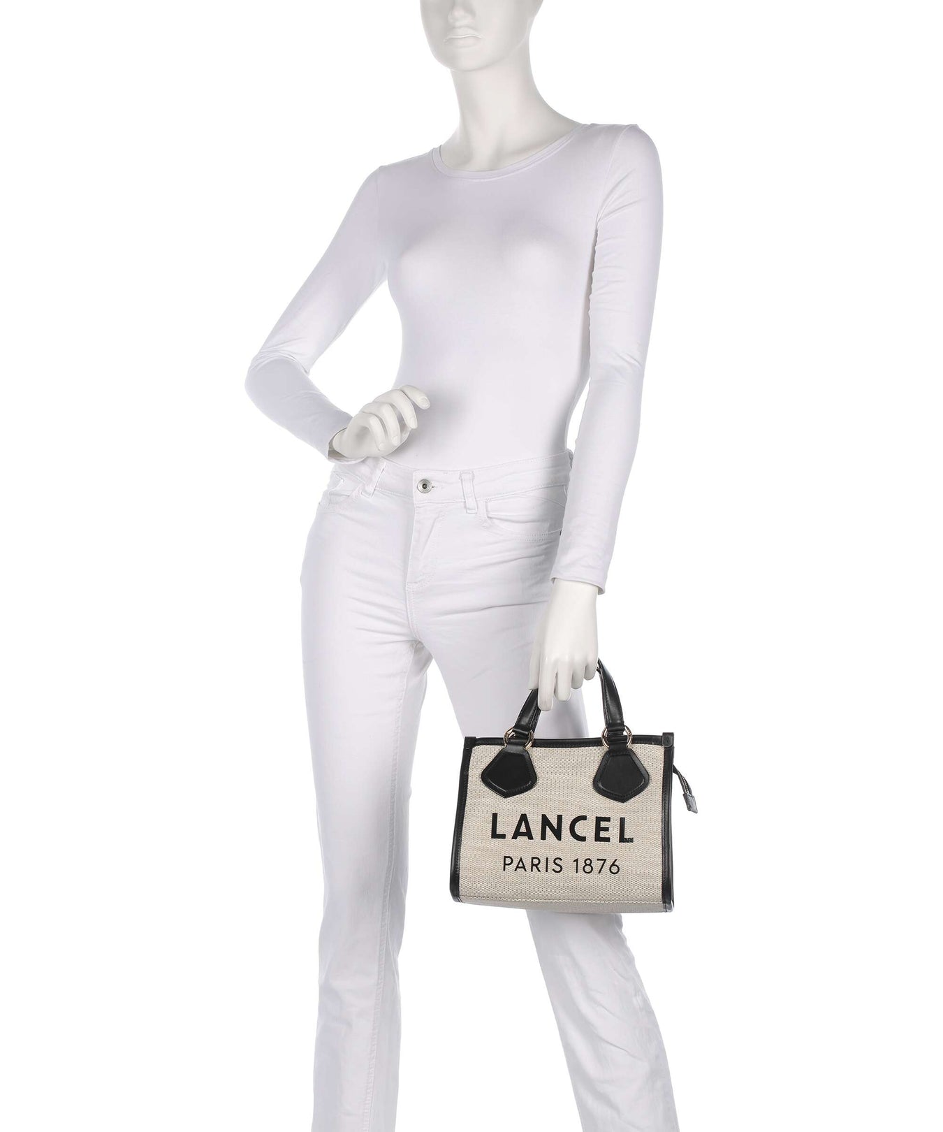 Lancel S Handbag natural/black