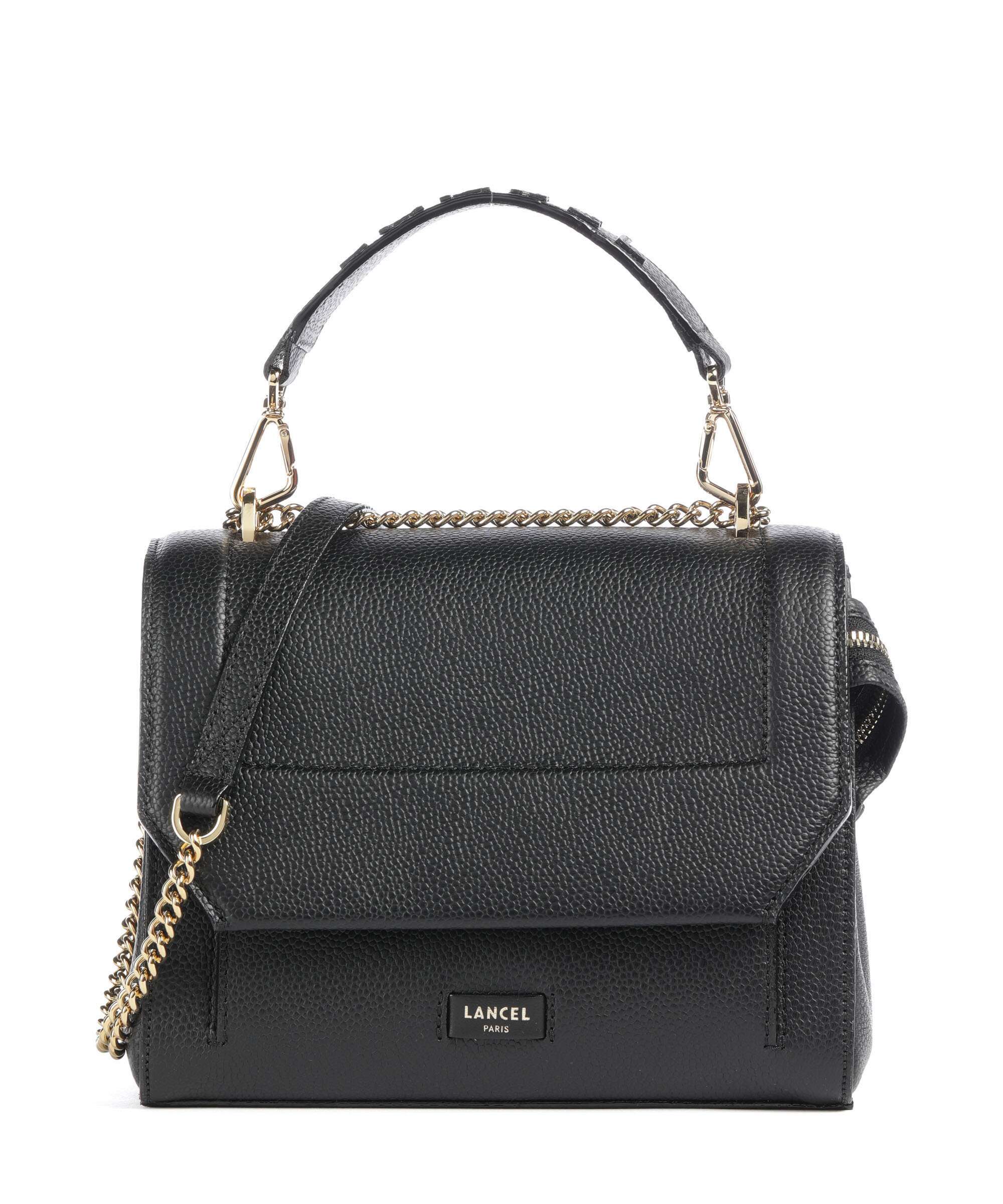 Lancel Ninon M Shoulder bag black/gold
