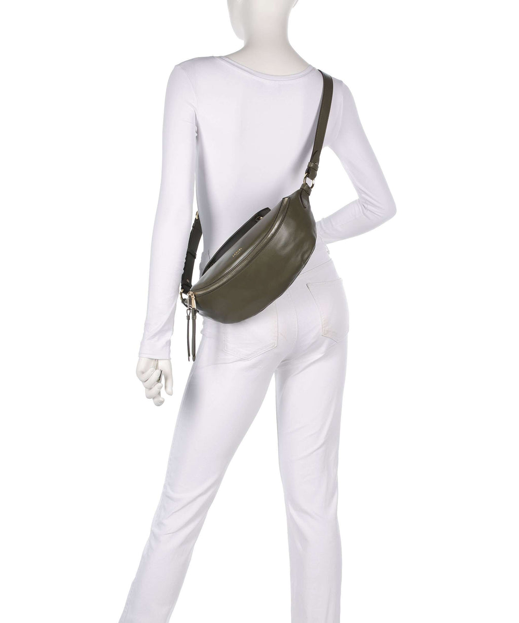 Lancel Origami S Crossbody bag dark khaki