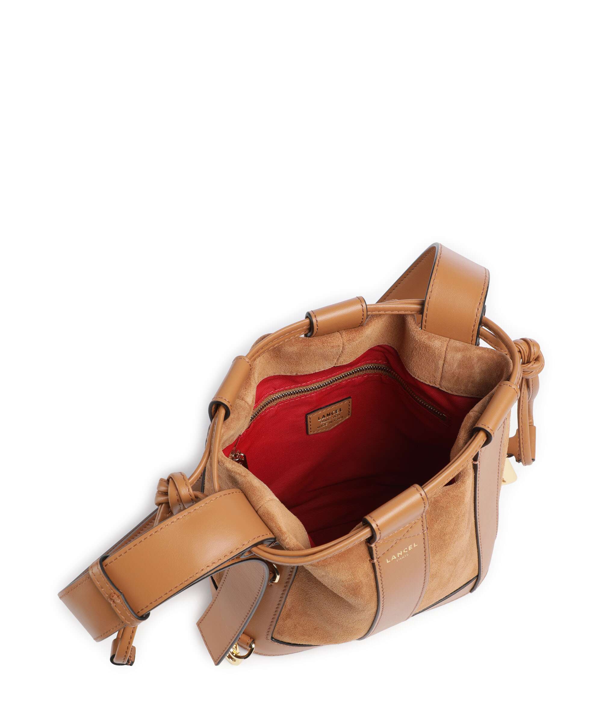 Lancel Elles S Bucket bag camel