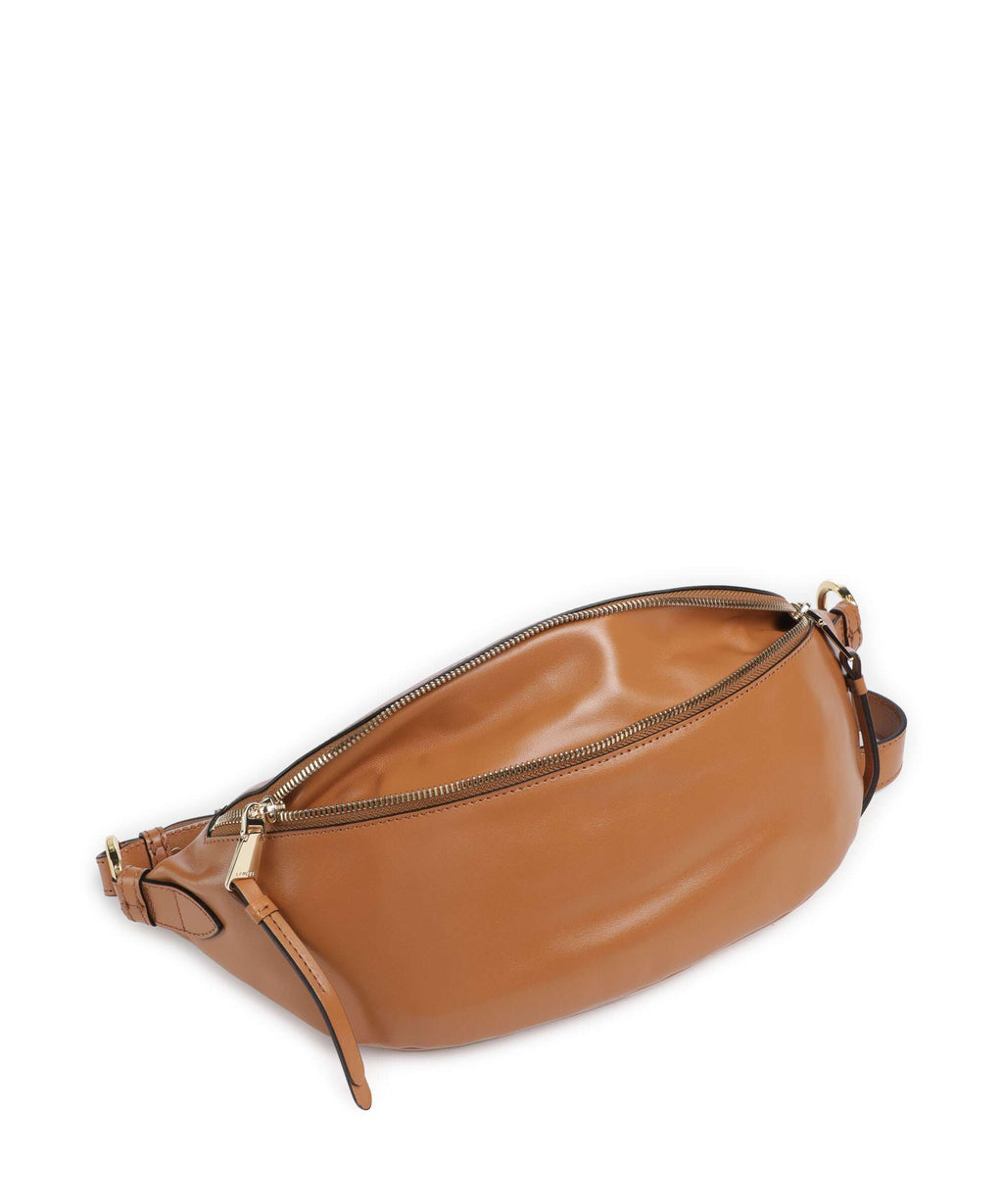 Lancel Origami S Crossbody bag camel