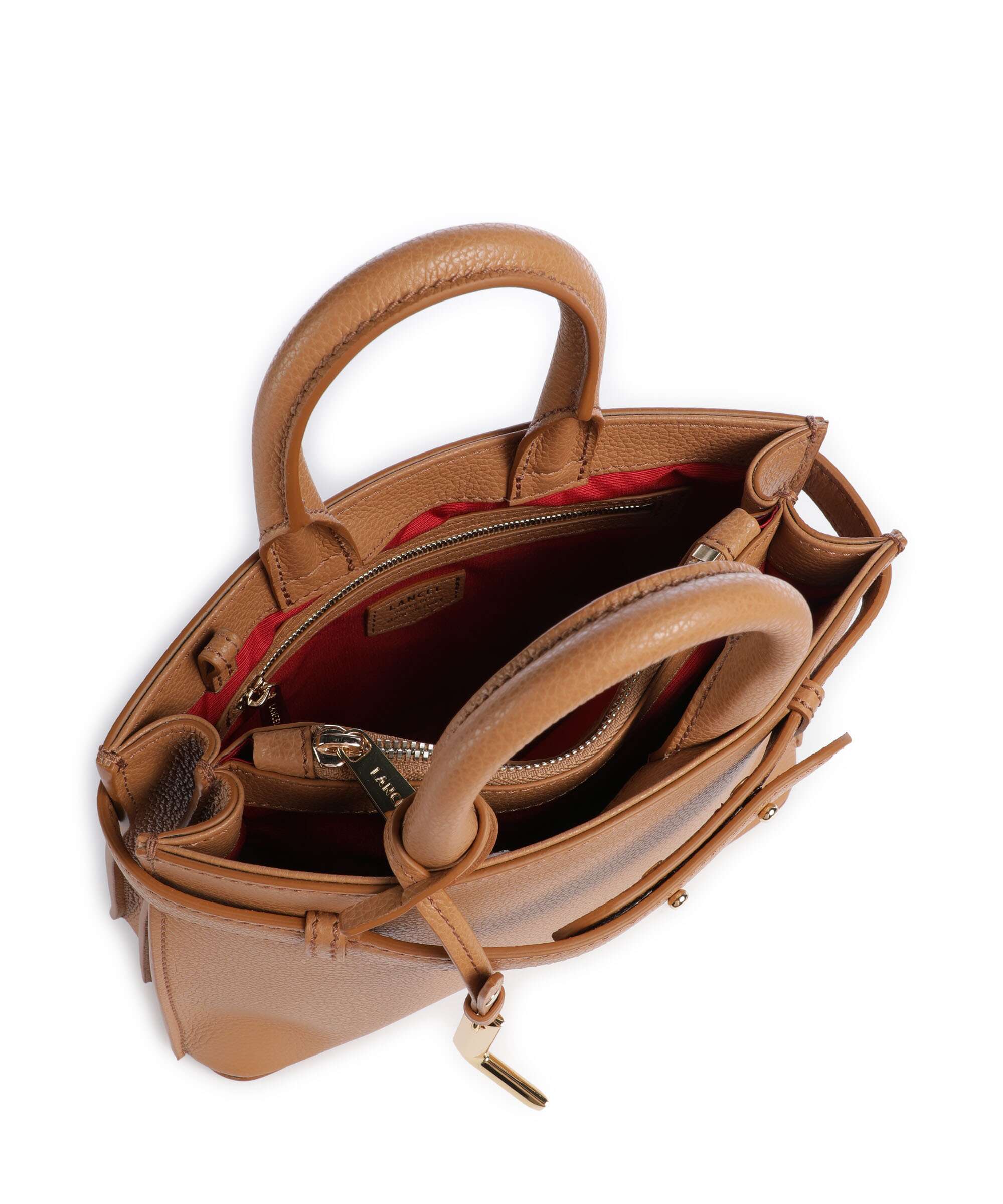 Lancel Faubourg S Handbag camel