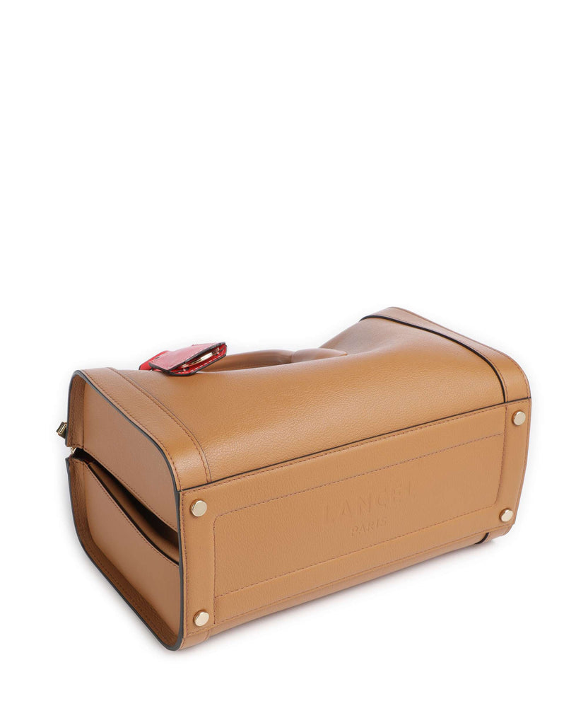 Lancel BCBG M Handbag camel