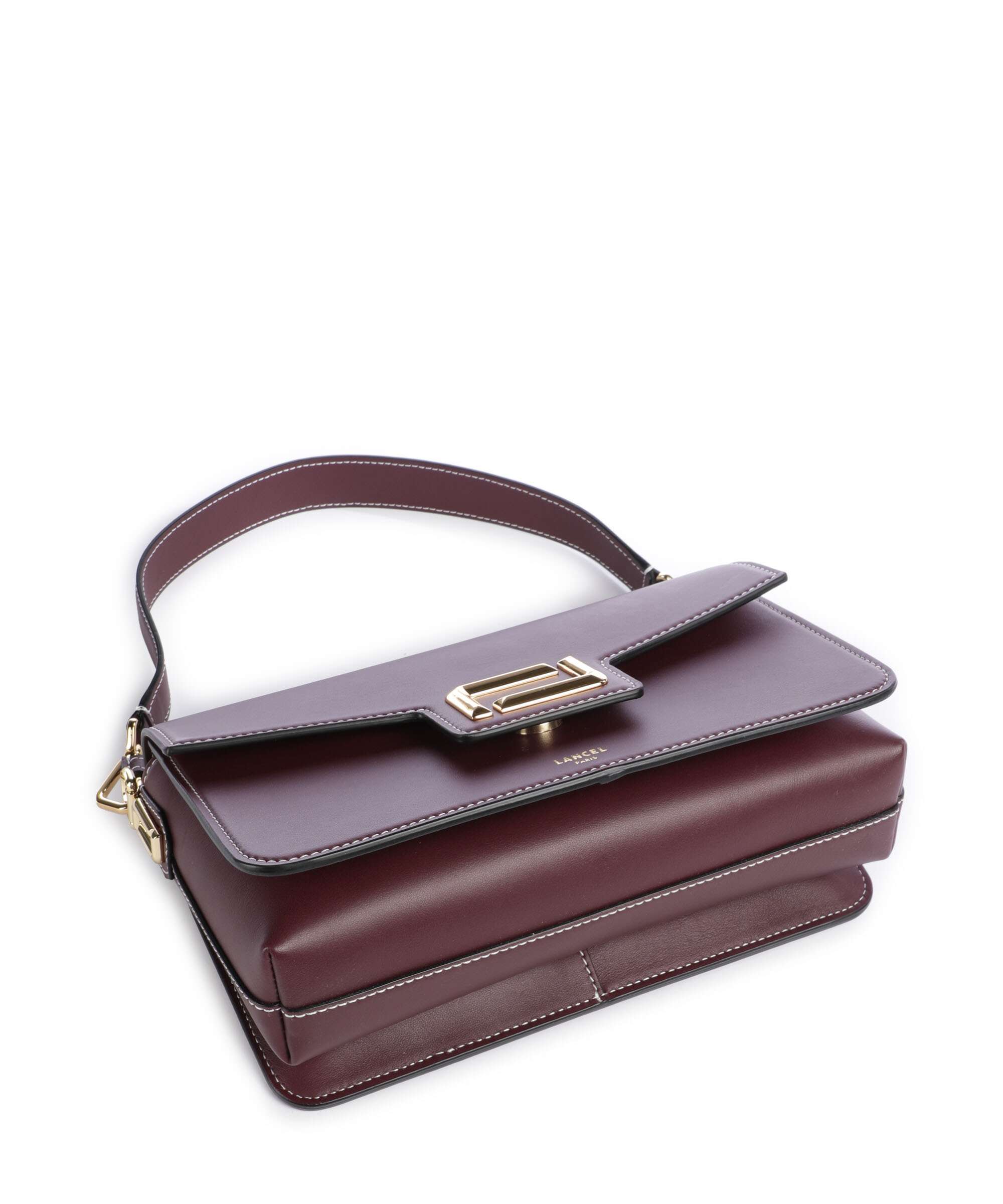 Lancel Angèle M Shoulder bag cassis