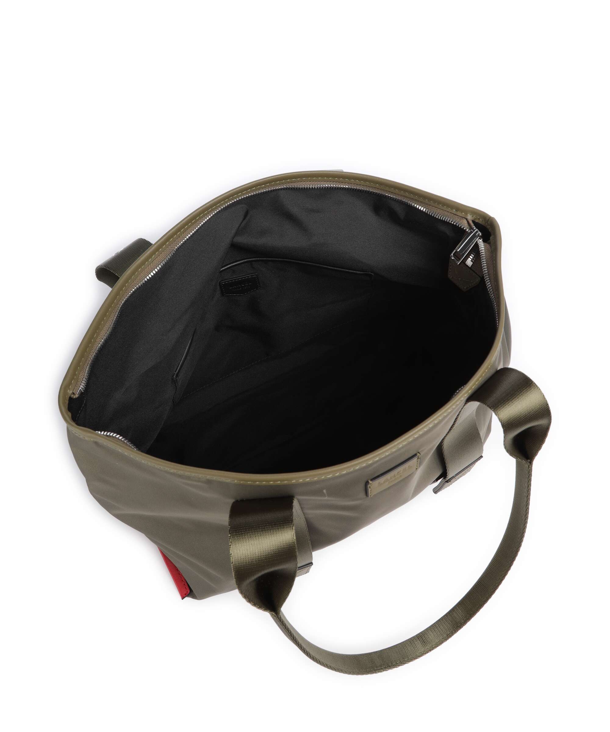 Lancel Mistral M Tote bag dark khaki