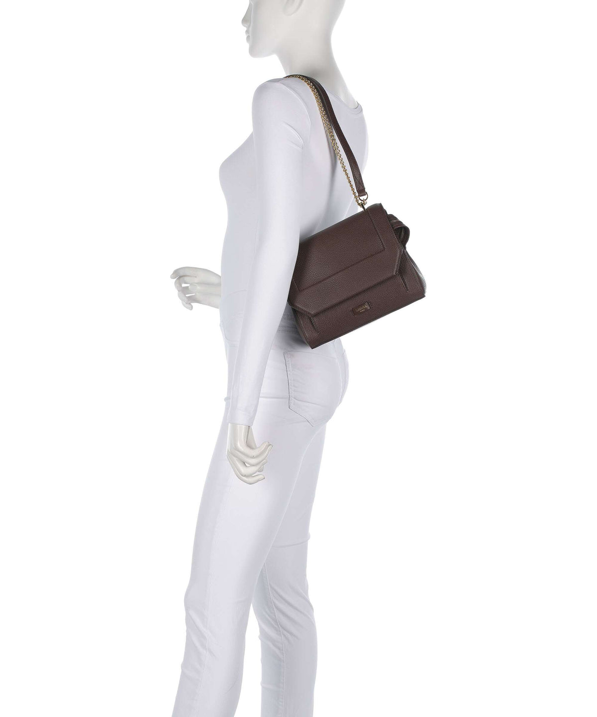 Lancel Ninon M Shoulder bag coconut