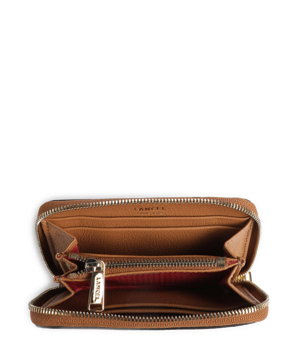 Lancel BCBG Wallet camel