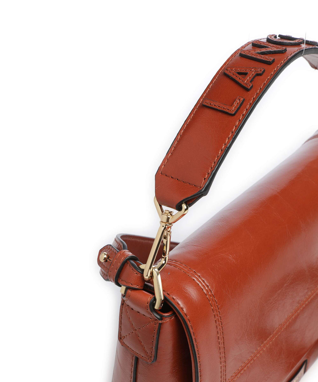 Lancel Ninon M Handbag brick