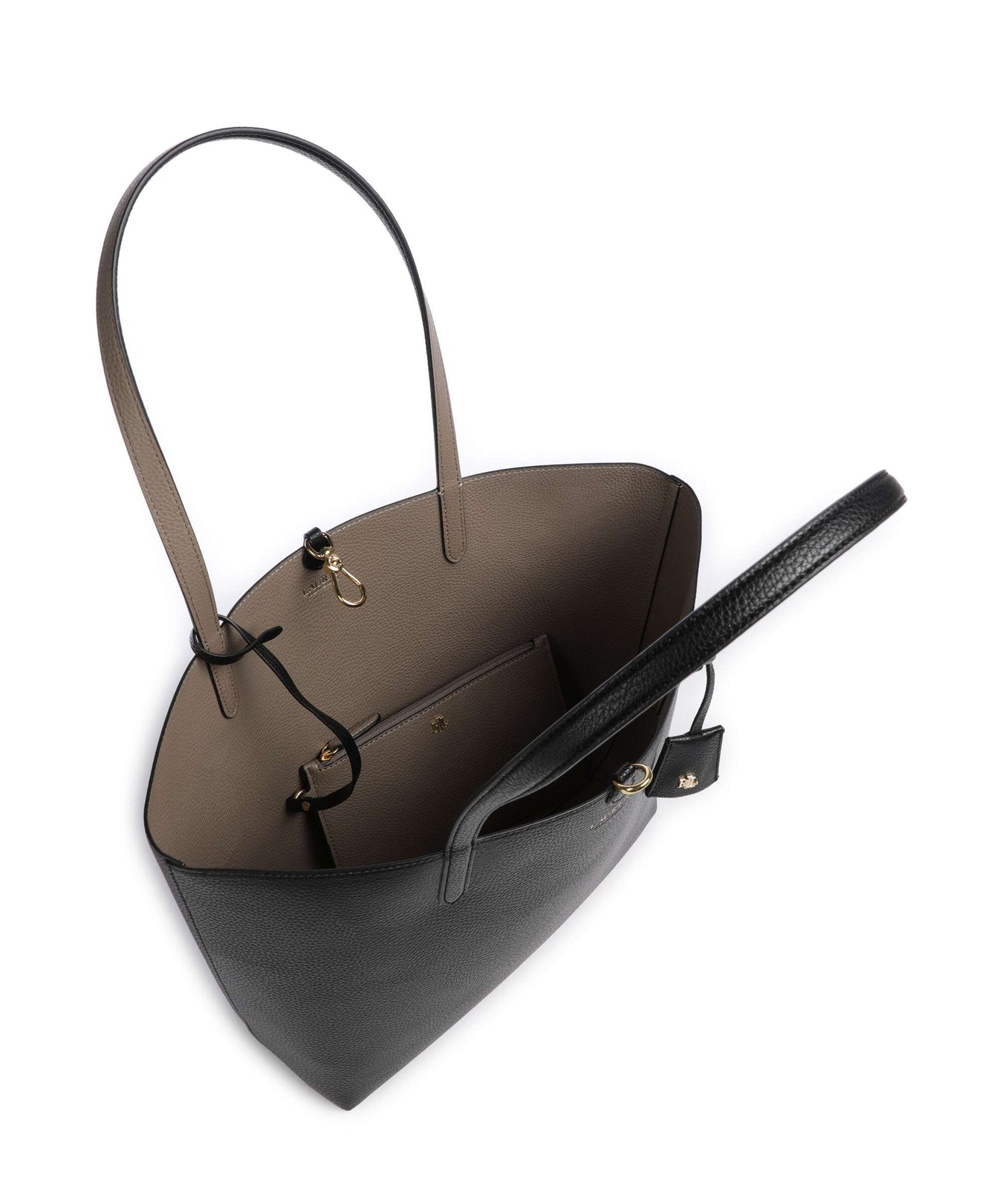 Lauren Ralph Lauren Medium Tote bag black/taupe
