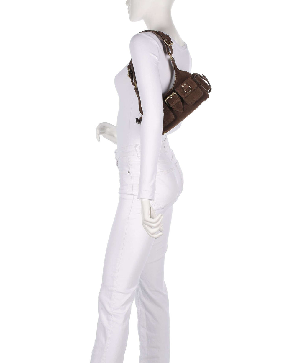 The Kooples Amelia Small Shoulder bag chocolate