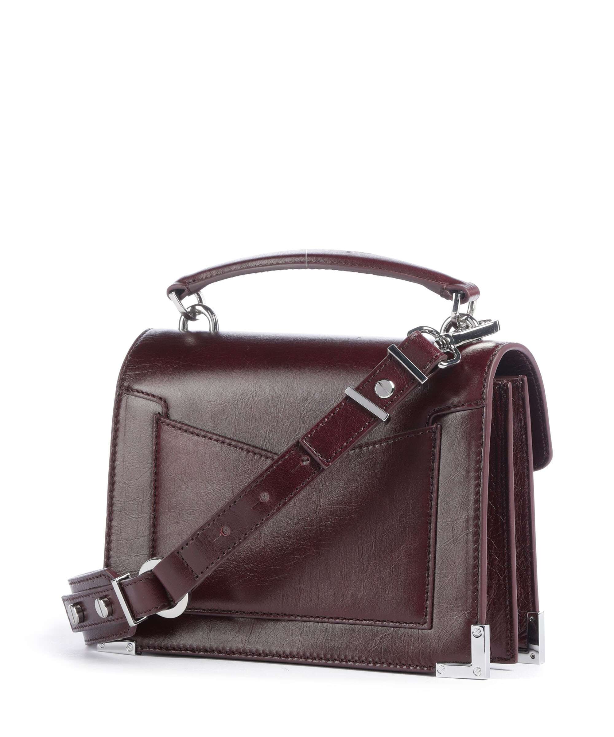The Kooples Emily Small Crossbody bag bordeaux