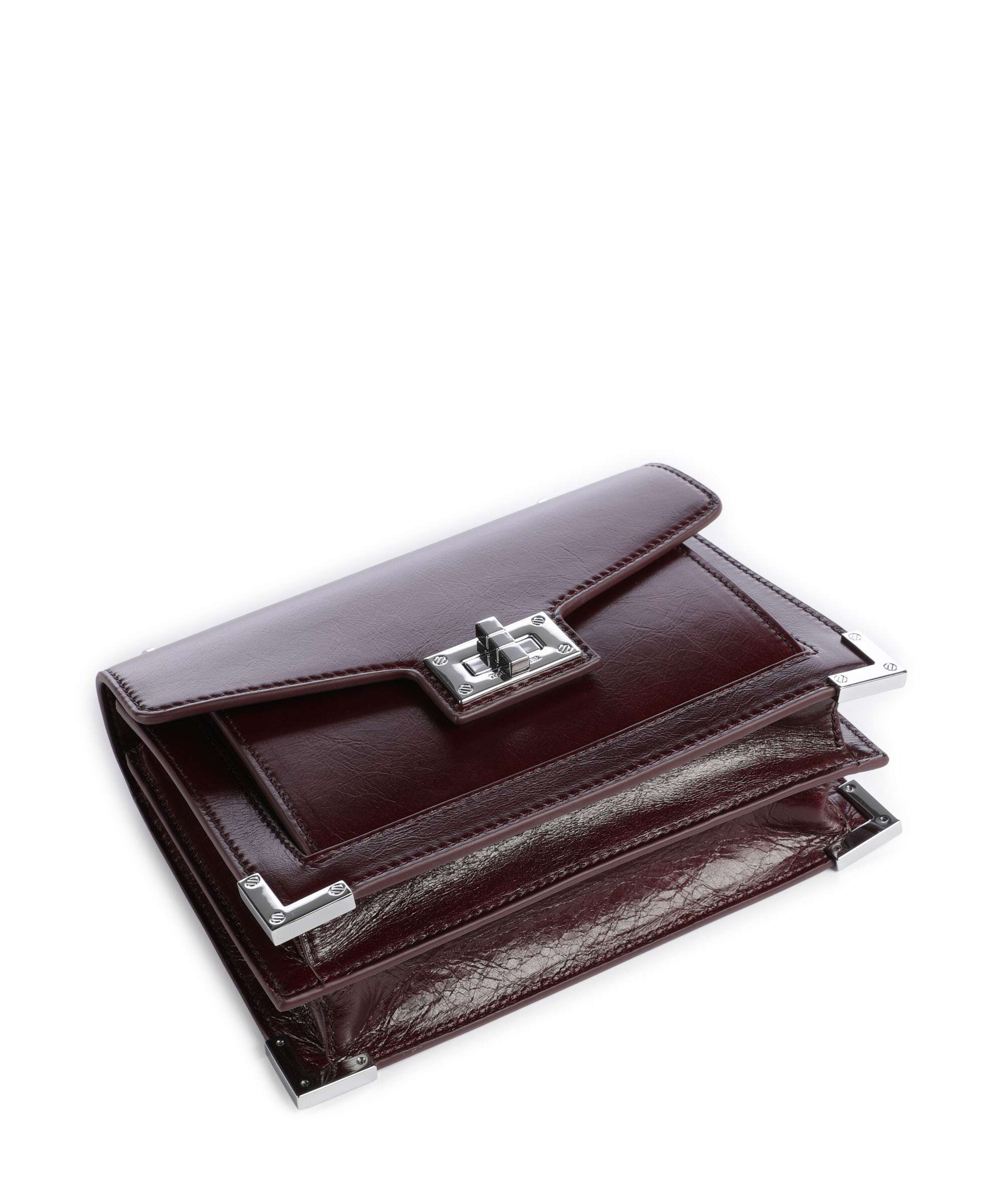 The Kooples Emily Small Crossbody bag bordeaux