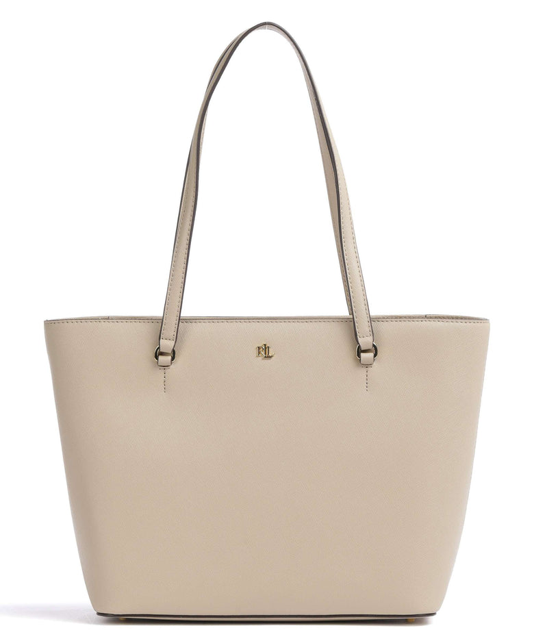 Lauren Ralph Lauren Karly Medium Tote bag birch tan