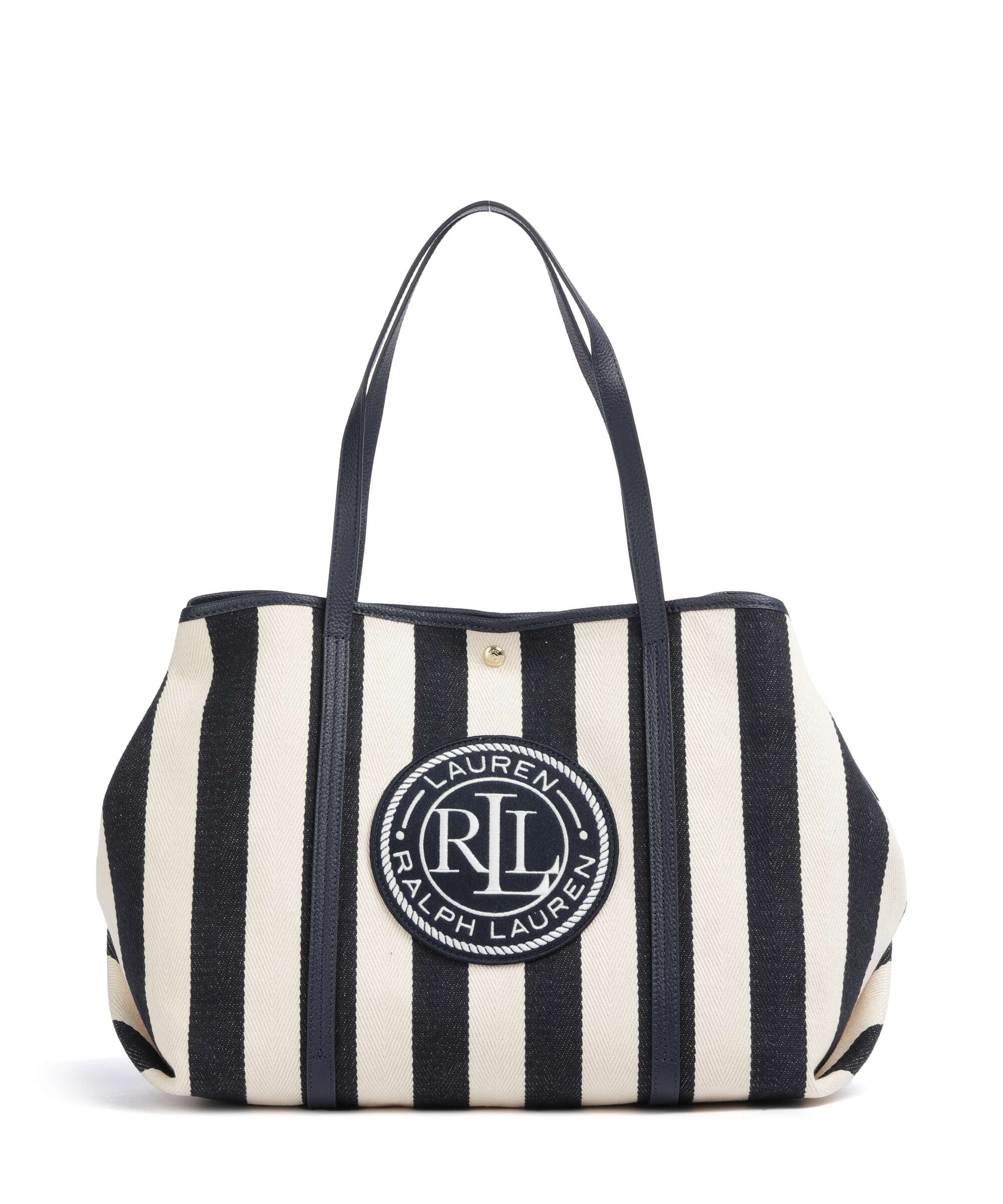 Lauren Ralph Lauren Emerie Extra Large Tote bag natural/refined navy stripe