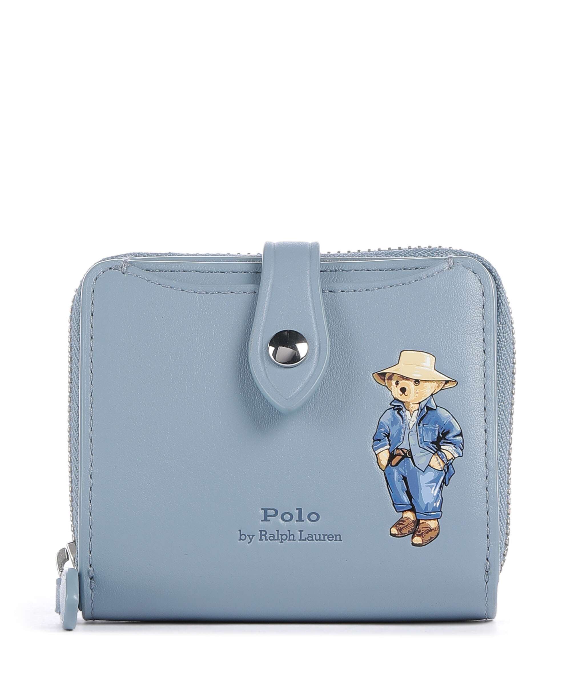 Polo Ralph Lauren Bear Traveller Wallet faded denim