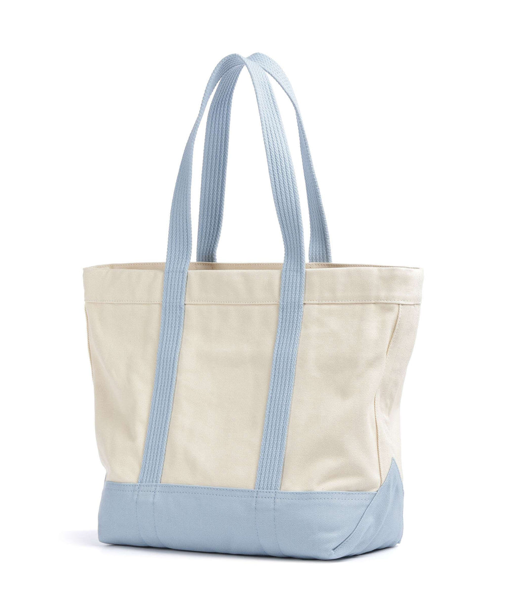 Polo Ralph Lauren Bear Eran Cable Tote bag ecru/carolina blue