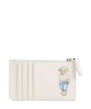 Polo Ralph Lauren Bear Eran Cable Creditcardhouder ivory