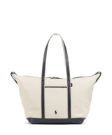Polo Ralph Lauren Canvas Large Shopper ecru/navy
