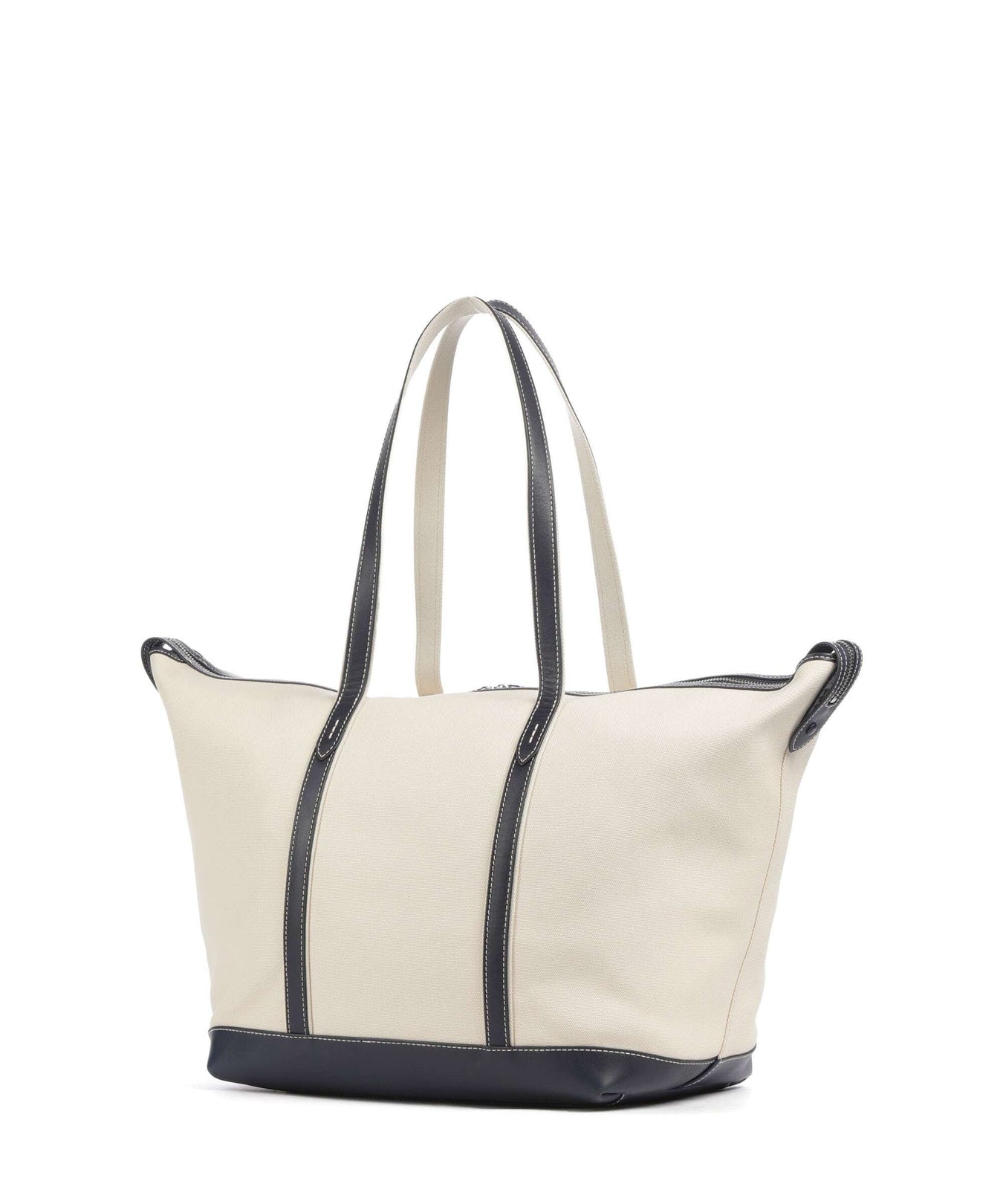 Polo Ralph Lauren Canvas Large Tote bag ecru/navy