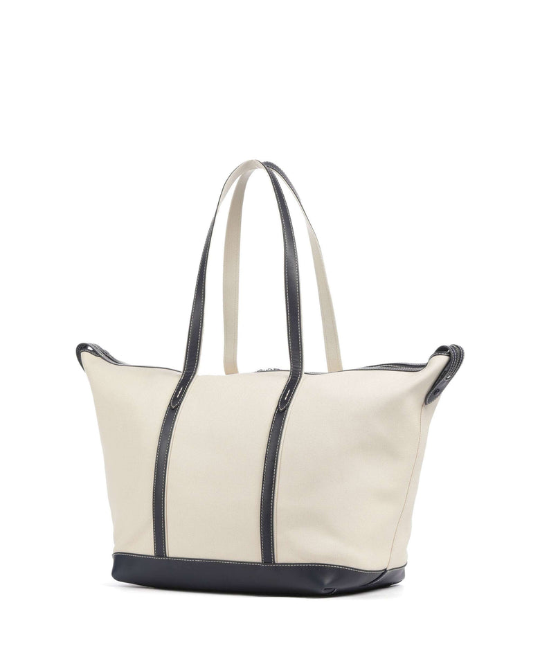 Polo Ralph Lauren Canvas Large Tote bag ecru/navy