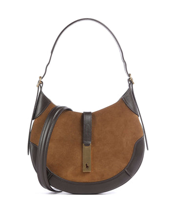 Polo Ralph Lauren ID Collection Small Hobo tas maple tobacco