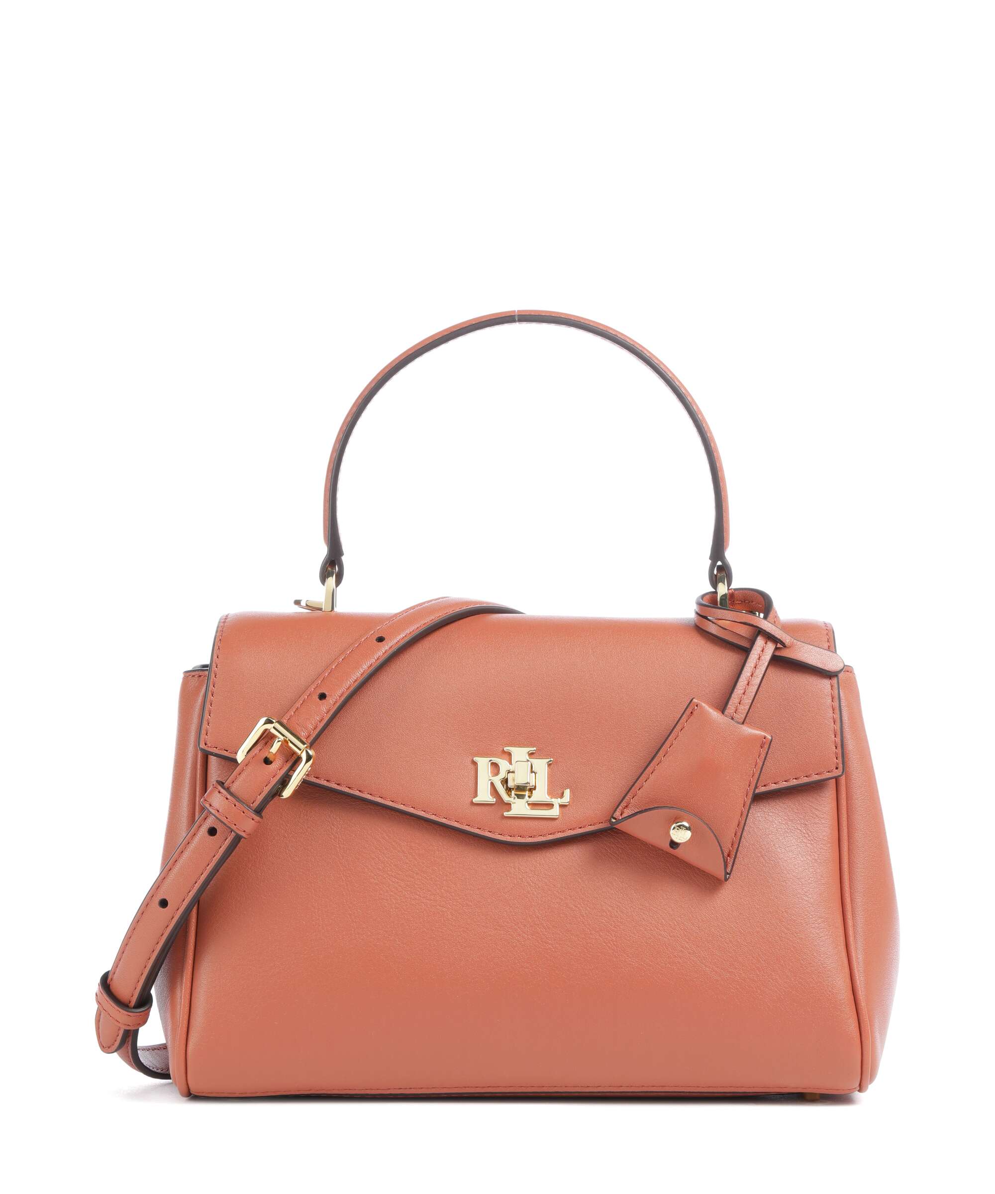 Lauren Ralph Lauren Farrah Small Handbag red terracotta