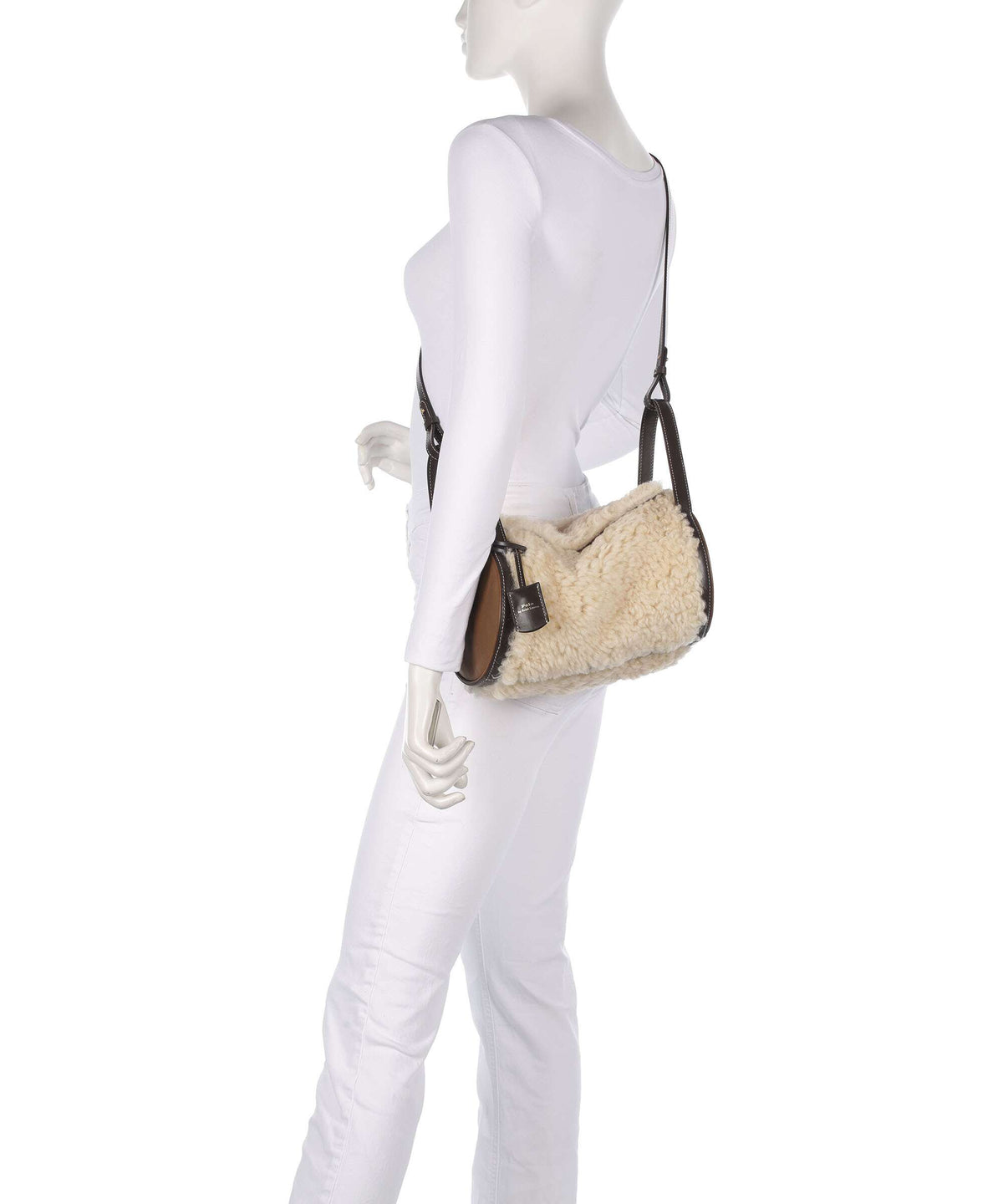 Polo Ralph Lauren Play Medium Crossbody bag luggage/cream