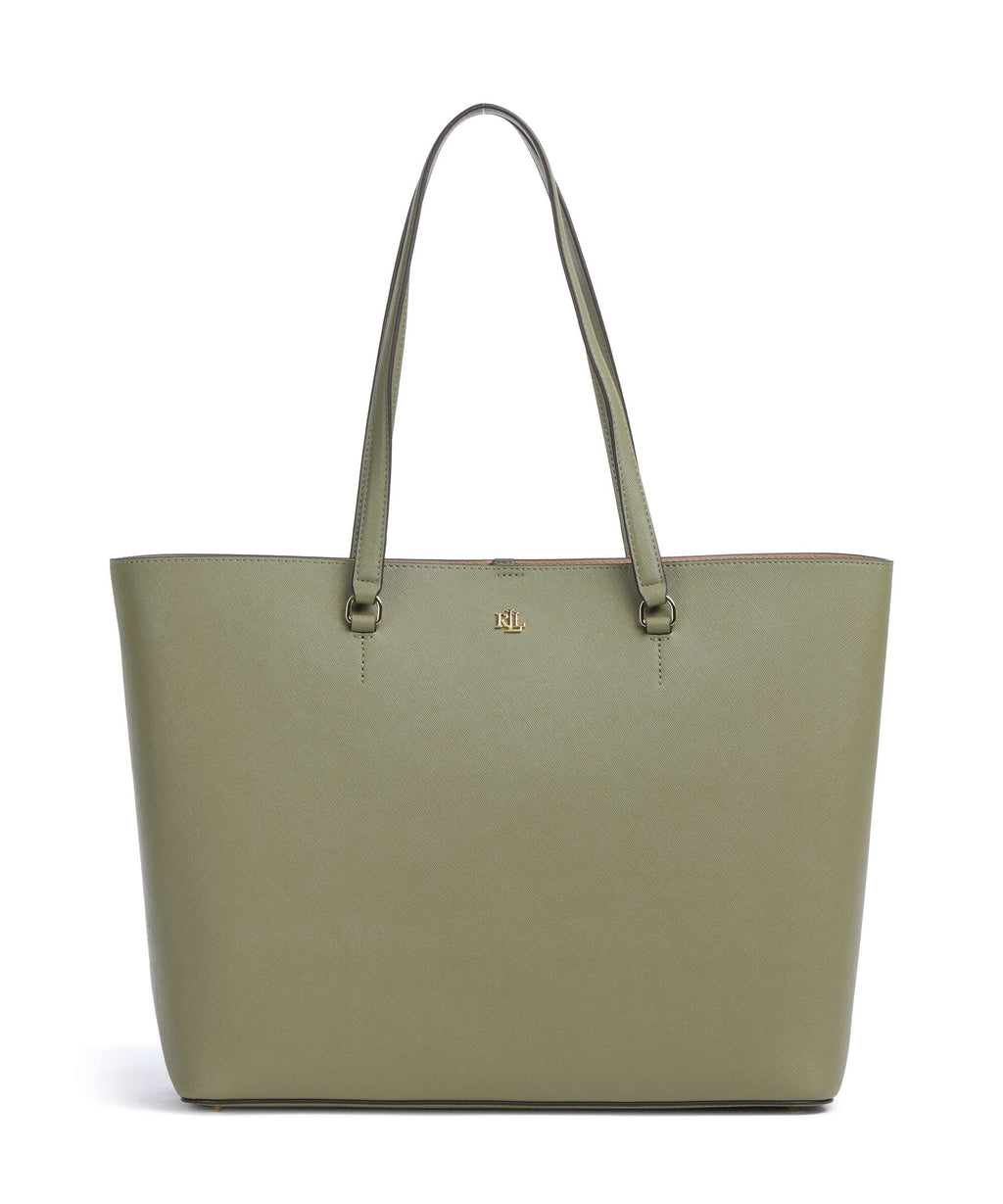 Lauren Ralph Lauren Karly Large Tote bag sage green
