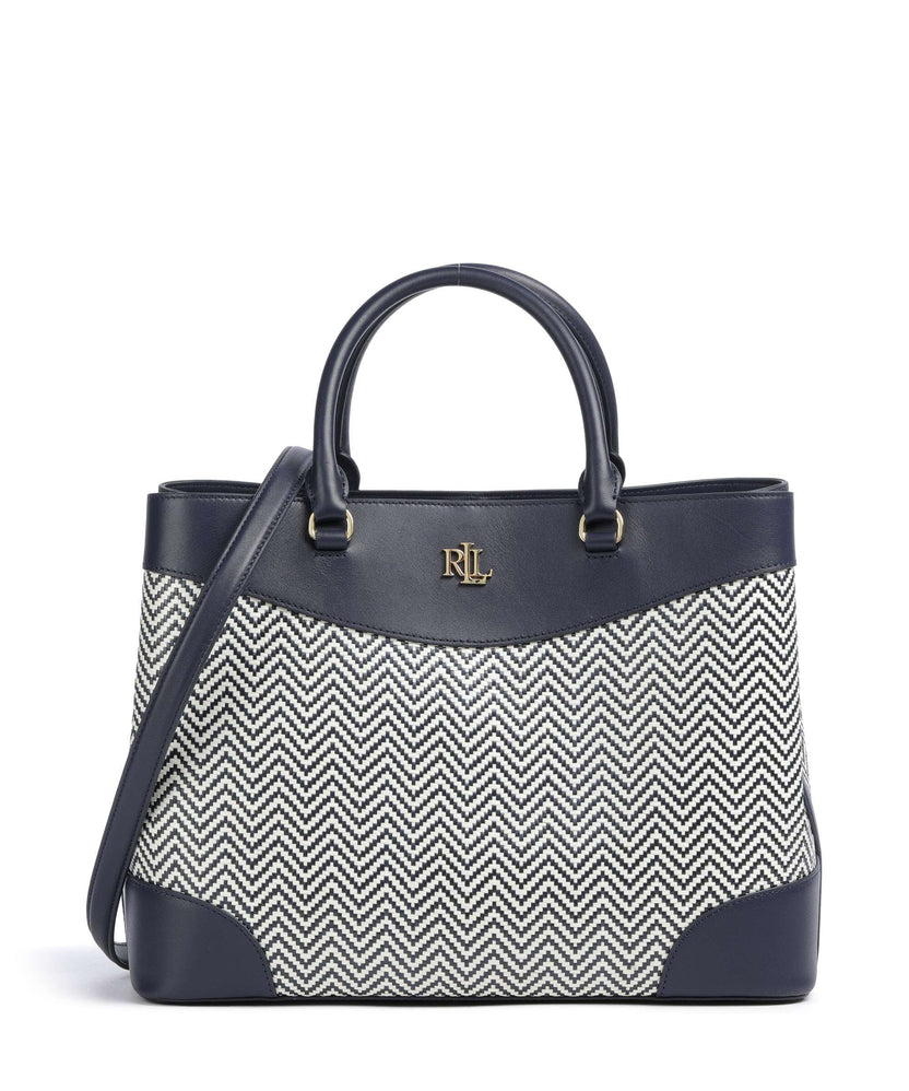 Lauren Ralph Lauren Marcy 36 Handbag refined navy/soft white