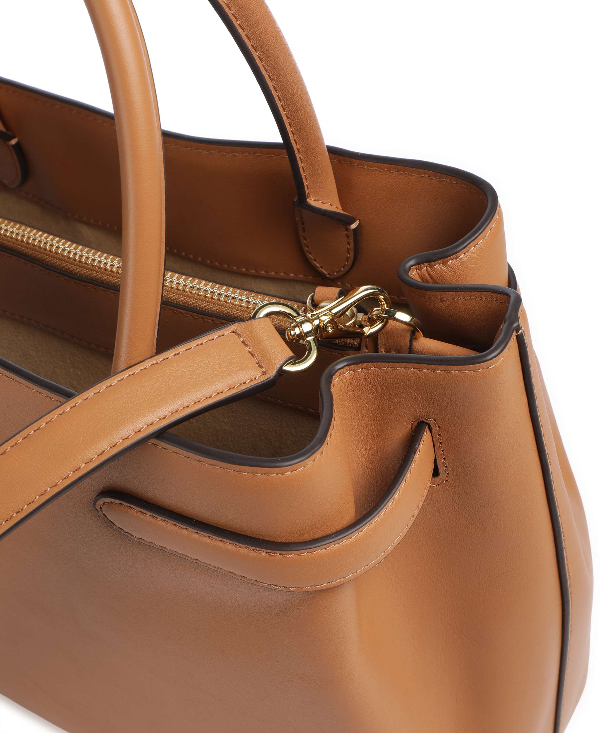 Lauren Ralph Lauren Blaike Large Handbag classic caramel