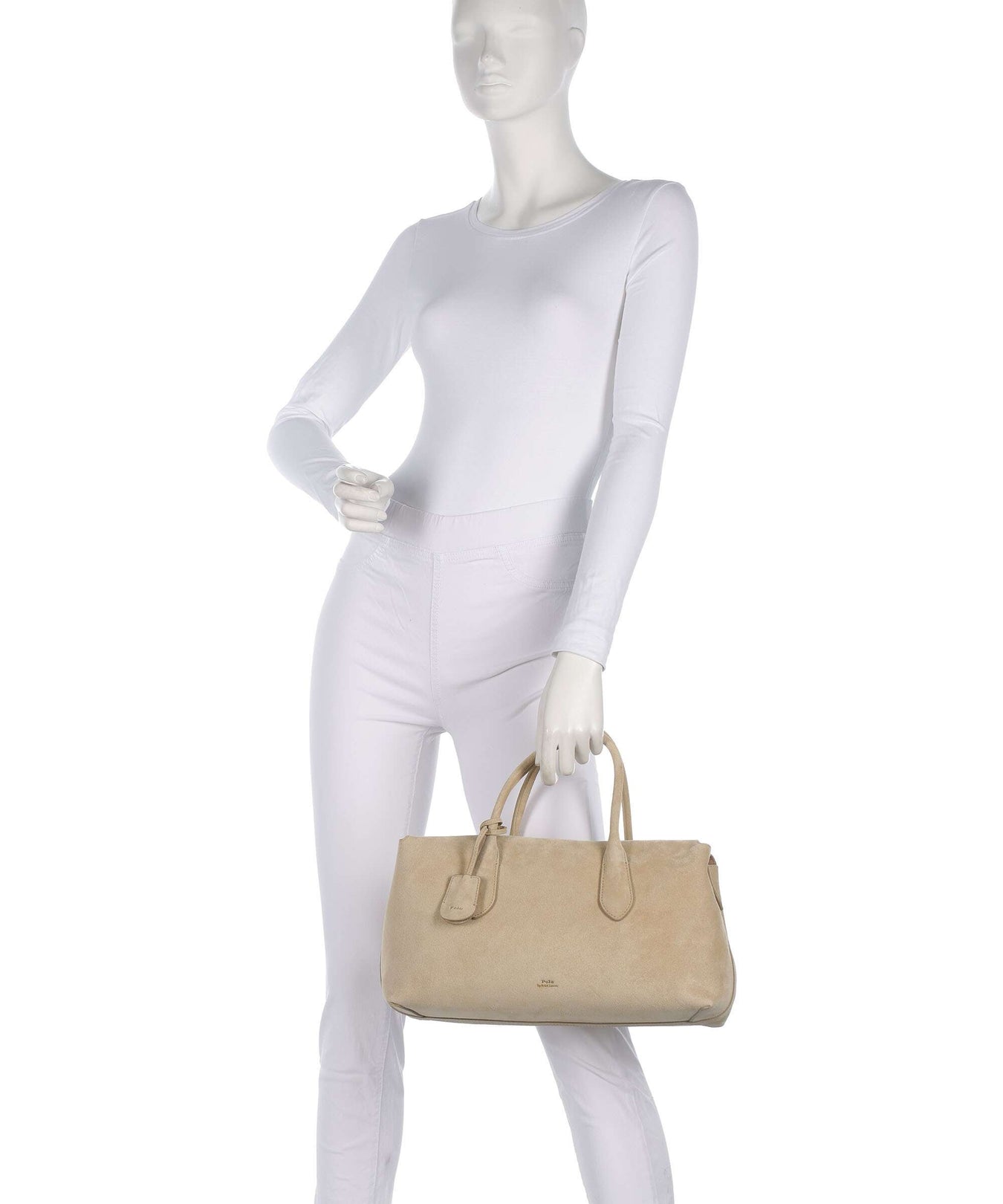 Polo Ralph Lauren Bellport Medium Handbag cashew