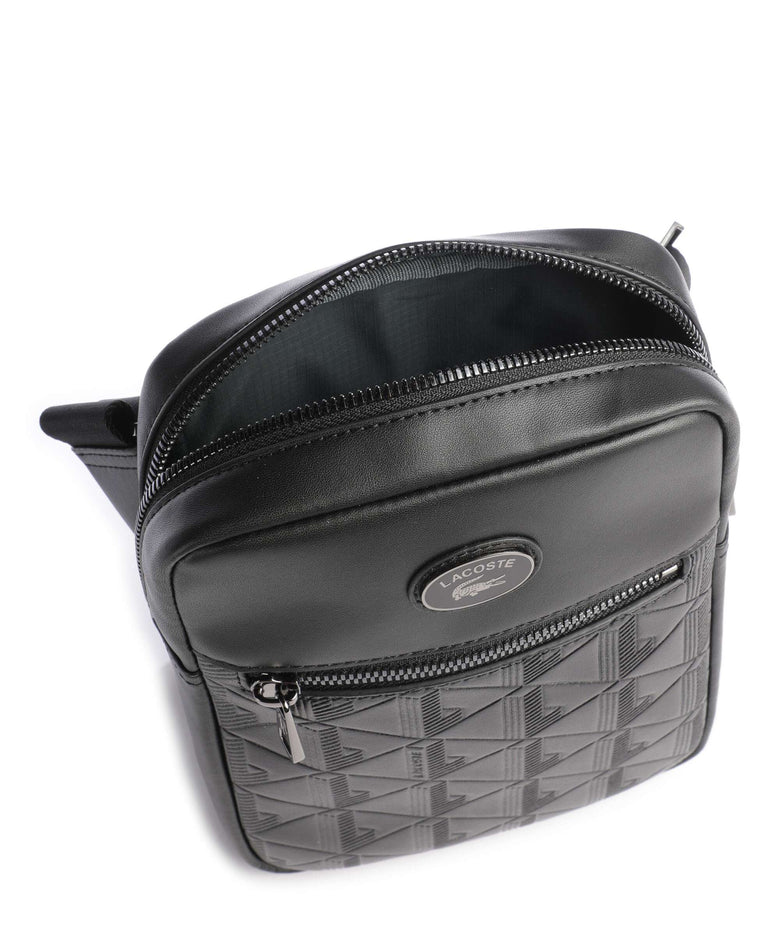 Lacoste Nomogramme Crossbody bag noir