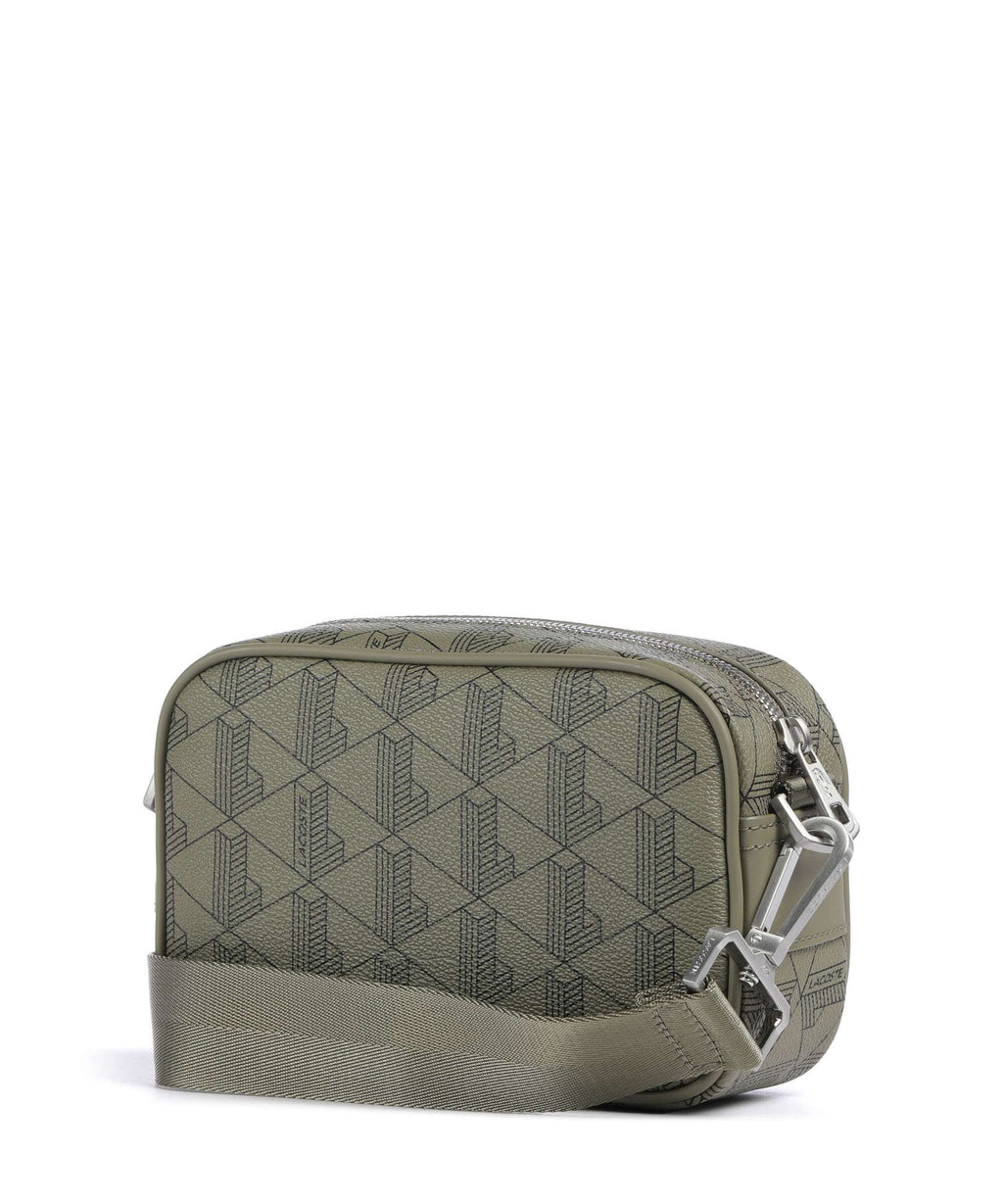 Lacoste The Blend Crossbody bag mono kaki/noir