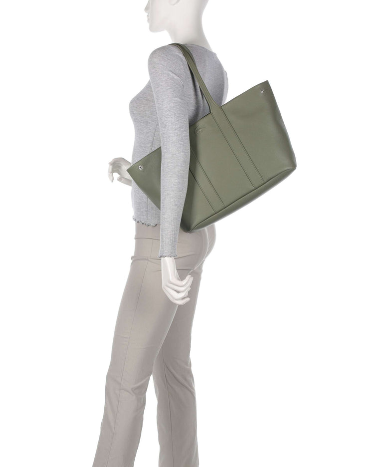 Lacoste City Court Tote bag kaki