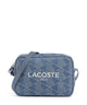 Lacoste Heritage Jacquard Crossbody tas denim