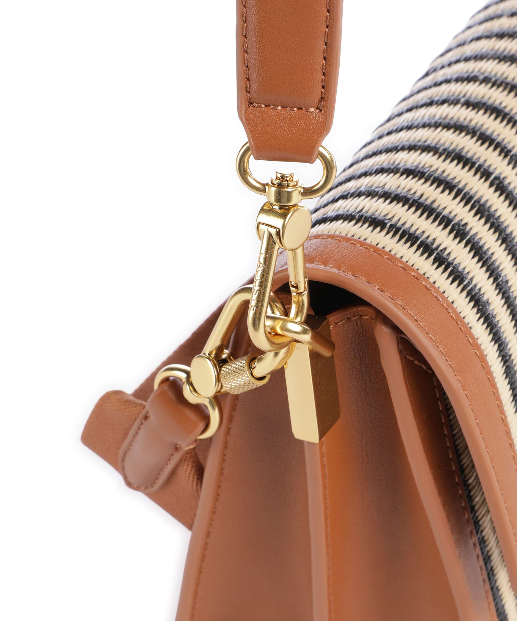 Lacoste Summer Pack Shoulder bag natural/noir/tan